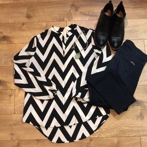 Chevron Blouse